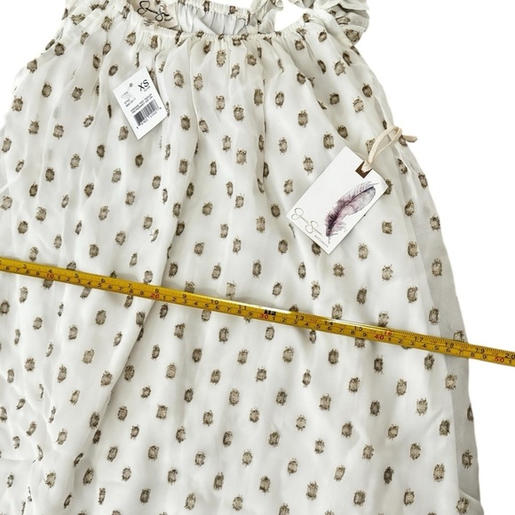 NWT Jessica Simpson Ruffle Strap Midi Maternity Dress - Picture 7 of 7